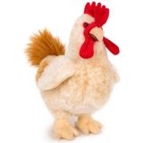 Pluche Kip/Haan Knuffel 30 cm Speelgoed- Kippen/Hanen Boerderijdieren Knuffels/Knuffeldieren/Knuffels Voor Kinderen