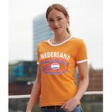Dames shirtje met de Nederlandse vlag