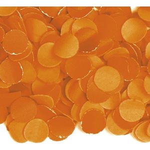Oranje confetti zak van 5 kilo feestversiering