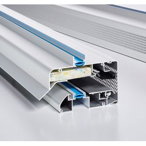 Ventilatierooster Duco GlasMax 10/15/20/25 'ZR' Speciale RAL kleuren
