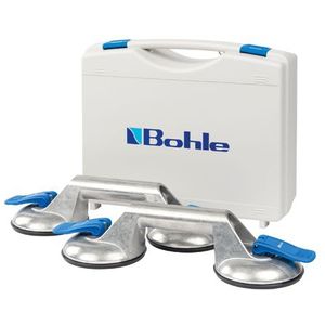 Veribor aluminium 2-naps zuigheffer in set Serie 2021