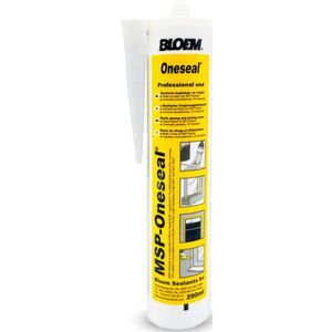 Oneseal universeel overschilderbare glas- en voegkit - Zwart (RAL9011)
