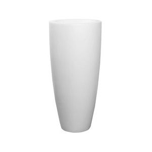 Bloempot Pottery Pots Essential Dax XL Matte White 47 x 100 cm