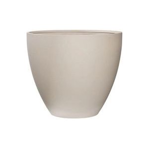 Bloempot Pottery Pots Refined Jesslyn M Natural White 60 x 52 cm