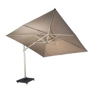 Zweefparasol Yoi Cavalo Alu Salix / Taupe 300 x 300 cm