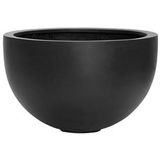 Bloempot Pottery Pots Natural Bowl L Black 60 x 38 cm