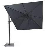 Zweefparasol Platinum Challenger T2 Anthracite (350 x 260 cm)