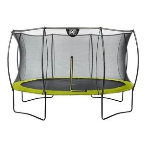 Trampoline EXIT Toys Silhouette 427 Lime Safetynet