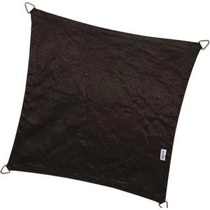 Schaduwdoek Nesling Coolfit Vierkant Zwart (5 x 5 m)