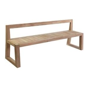 Tuinbank Max&Luuk Mason Without Armrests Teak 214 cm