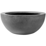 Bloempot Pottery Pots Natural Vic Bowl L Grey 60 x 28 cm