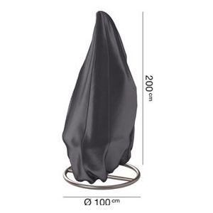 Hangstoelhoes Platinum AeroCover Anthracite  (Ø100 x 200 cm)