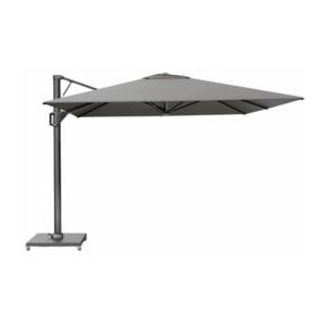 Zweefparasol Platinum Beaufort Premium Anthracite Faded black (320 x 320 cm)