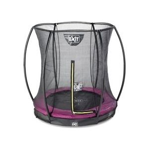 Trampoline EXIT Toys Silhouette Ground 183 Pink Safetynet