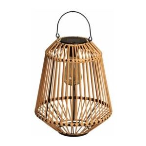 Lantaarn Luxform Solar Ibiza Large Wicker 15 Lumen