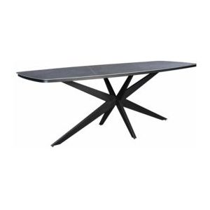 Tuintafel Yoi Calma High Dining Black Slate 270 x 110 cm