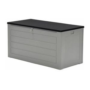 Kussenbox Garden Impressions Primo Grijs Zwart 146,4x71x74,9 cm