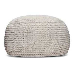 Poef Suns Arezzo Pouf Naturel Mix Pet (70 x 70 x 40,5 cm)