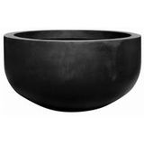Bloempot Pottery Pots Natural City Bowl M Black 110 x 60 cm
