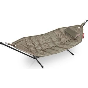 Hangmat Fatboy Headdemock Taupe (Incl. Kussen + Rack Black)