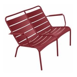 Fermob - Luxembourg Duo Low - Tuinfauteuil - Chili - Aluminium
