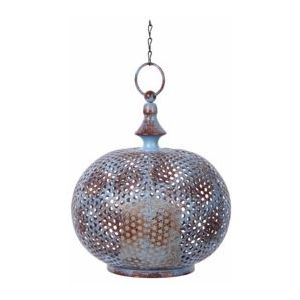 Tafel/Hanglamp Luxform Accu/USB Oriental Damascus Blue 8 Lumen