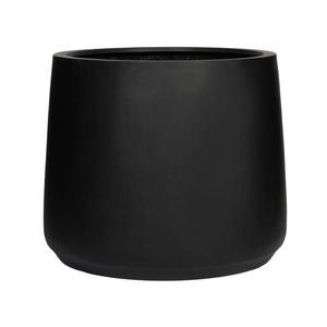 Bloempot Pottery Pots Natural Patt M Black 55,5 x 46,5 cm
