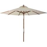 Parasol Borek Enzo Knik Ecru Ø 250 cm