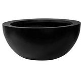 Bloempot Pottery Pots Natural Vic Bowl L Black 60 x 28 cm