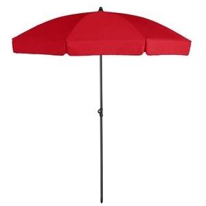 Stokparasol Platinum Aruba Volant Red Ø200 cm