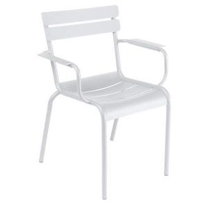 Tuinfauteuil Fermob Luxembourg Cotton White