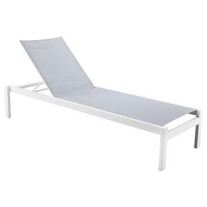 Ligbed Suns Marino Lounger Matt White Grey