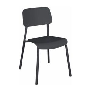 Fermob - Studie - Tuinstoel - Antraciet - Aluminium - Stapelbaar