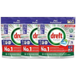 Dreft Platinum regular vaatwastabletten - 225 stuks