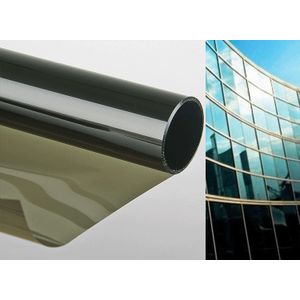 Zonwerende Folie - Zelfklevend, Groene Tint Raamfolie - 75 x 300 cm - Groen