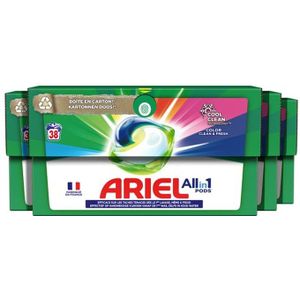 Ariel All in 1 Wasmiddel Pods - Kleur - 152 Wasbeurten - Voordeelverpakking