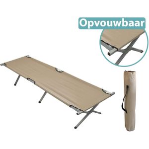 Kynast – Opvouwbaar Veldbed 190x63x42 cm – Inclusief Draagtas