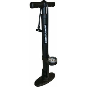 Benson Fietspomp Profi + Manometer - Auto en Hollands ventiel - Max 11 Bar