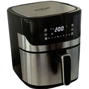 Michelino Airfryer 6,5L - Heteluchtfriteuse - Digitaal - Zwart