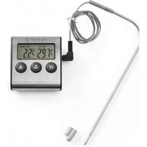 Benson Digitale Keukenthermometer - Vleesthermometer - Incl. timer, warmte alarm en batterij