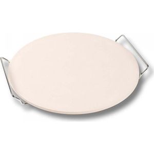 Nonna Pizzasteen - 30,5 cm -  Met RVS Serveerrek