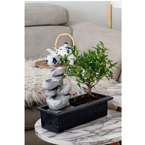 Bonsai met waterval 'Stones'