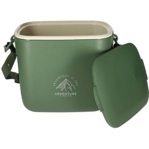 Norlander Koelbox Adventure - 5 Liter - Met draagriem - Polypropyleen - Groen