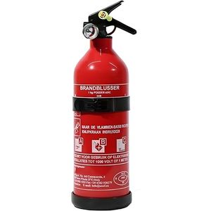 ANAF Poederblusser - 2 kg - BZ/EN3 Keurmerk - Inclusief Houder