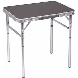 NordFalk - Campingtafel - Inklapbaar - Zwart - Lichtgewicht - Aluminium