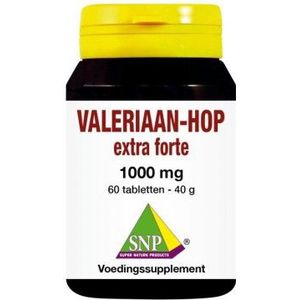 SNP Valeriaan hop extra forte 60 tabletten