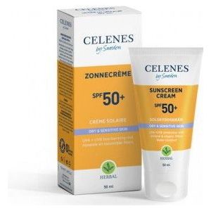 Celenes Herbal Zonnebrandcrème dry skin SPF50 50 ml