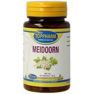 Toppharm Meidoorn 800 mg 60 tabletten
