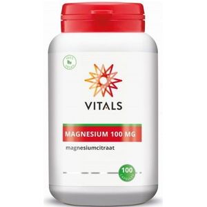 Vitals Magnesiumcitraat 100 mg 100 capsules