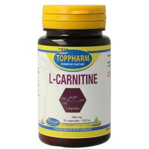 Toppharm L-carnitine 450 mg 50 capsules